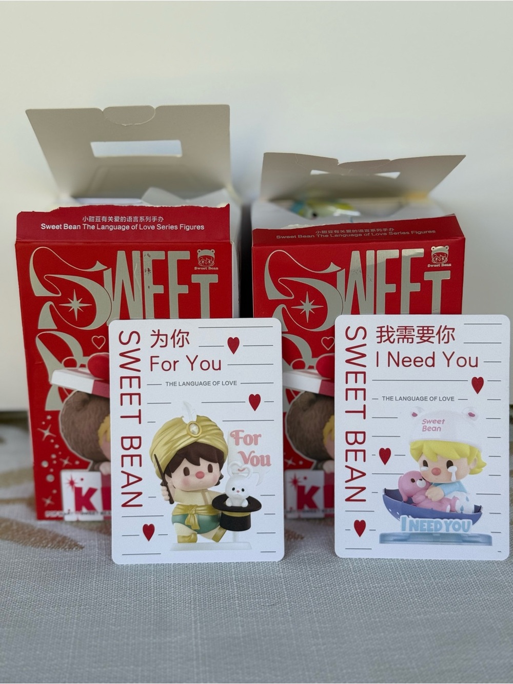 Pop Mart Sweet Bean The Language Of Love US Seller Fast Shipping